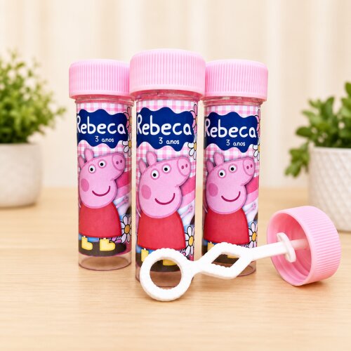 Frasco Bolinha de Sabão Personalizado 50ml P . e . P . P. a
