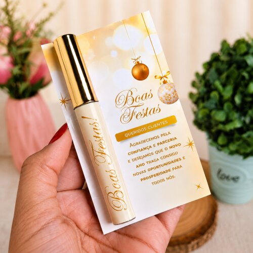 Lip Gloss Labial Personalizado Boas Festas