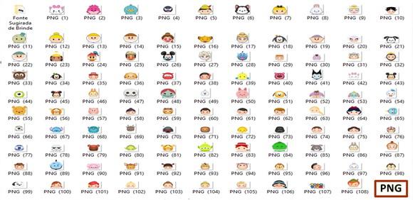 Kit Digital Tsum Tsum