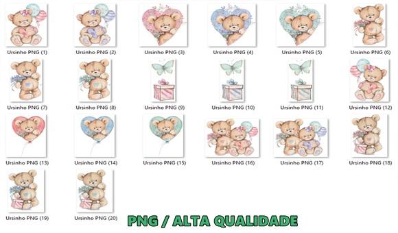 Kit Digital Ursinhos Chá Revelação