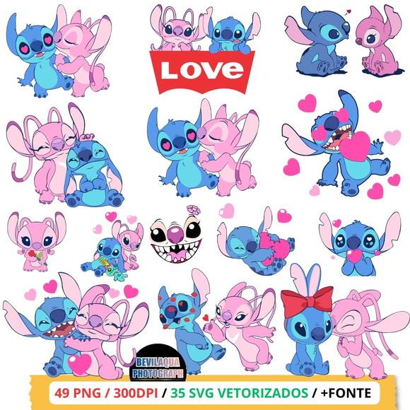 Super Kit Digital Lilo & Stitch Png , Svg Completo