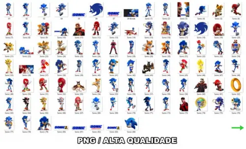 Kit Digital Sonic 2 Completo