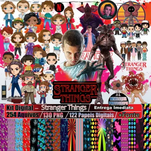 Kit Digital Stranger Things