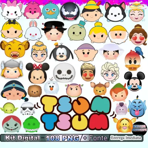 Kit Digital Tsum Tsum