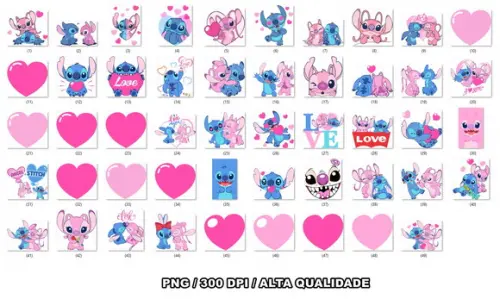 Super Kit Digital Lilo & Stitch Png , Svg Completo