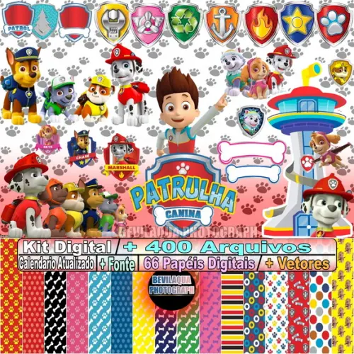 Super Kit Digital Patrulha Canina