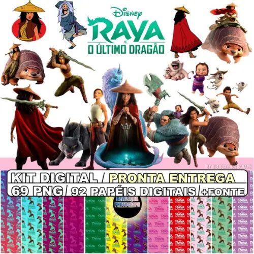 Super Kit Digital Raya e o Último Dragão