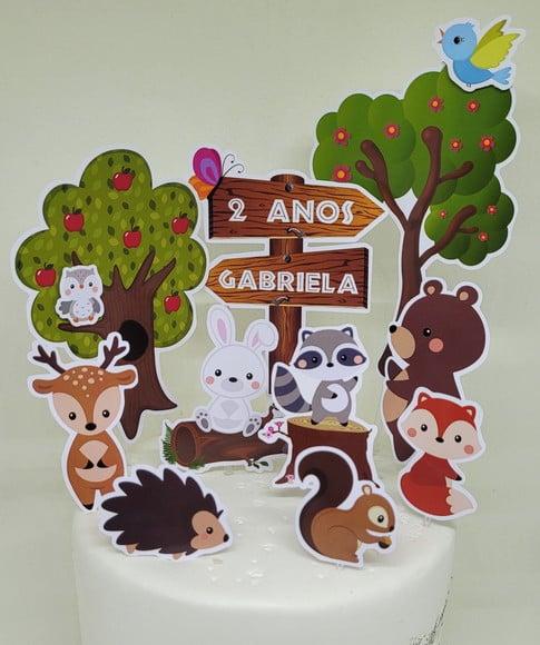 Topo de Bolo Floresta