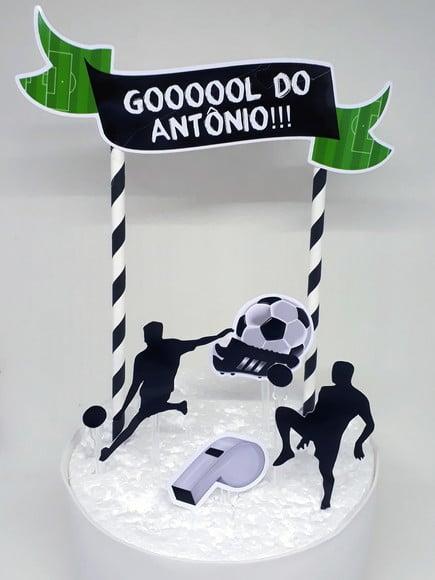 Topo de Bolo Futebol
