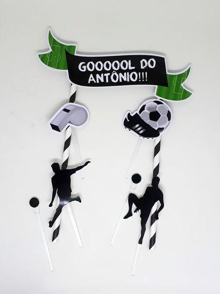 Topo de Bolo Futebol