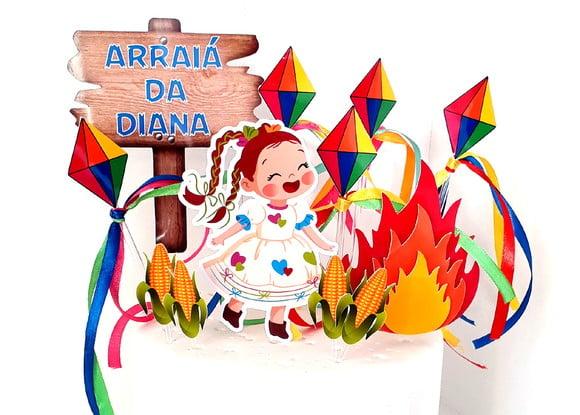 Topo de Bolo Junino