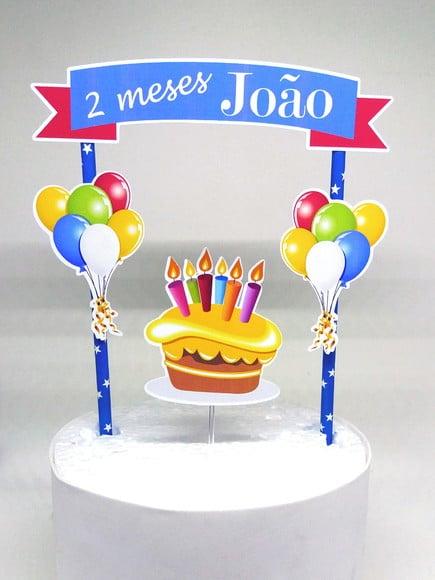 Topo de Bolo Mesversário