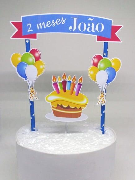Topo de Bolo Mesversário