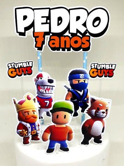 Topo de Bolo Stumble Guys