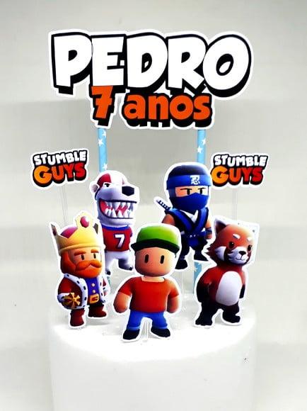 Topo de Bolo Stumble Guys