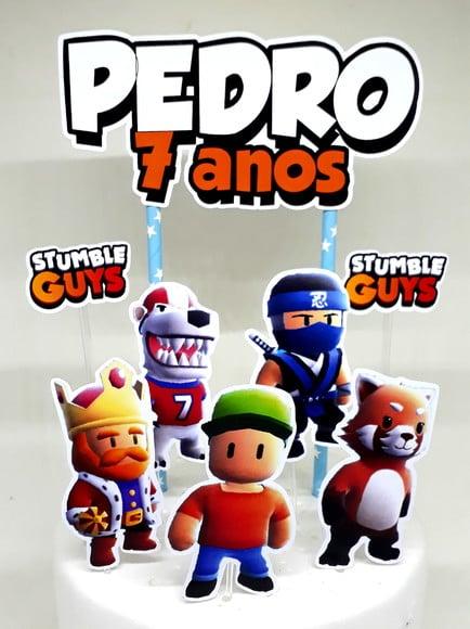 Topo de Bolo Stumble Guys