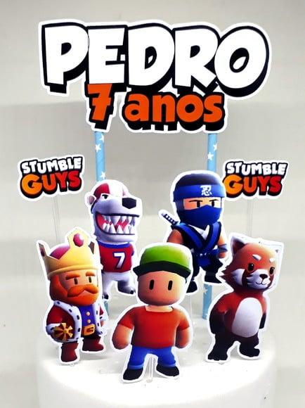Topo de Bolo Stumble Guys
