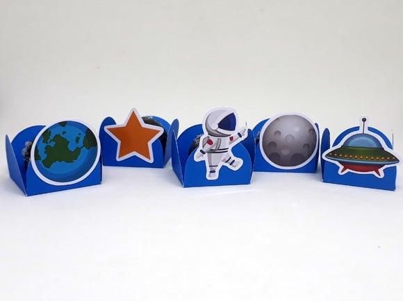 Kit Forminhas para Docinhos Astronauta