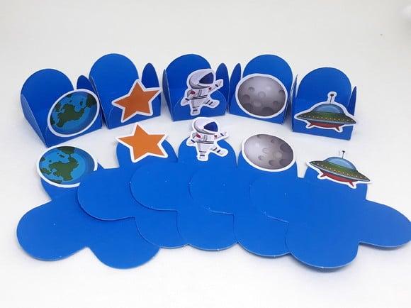 Kit Forminhas para Docinhos Astronauta