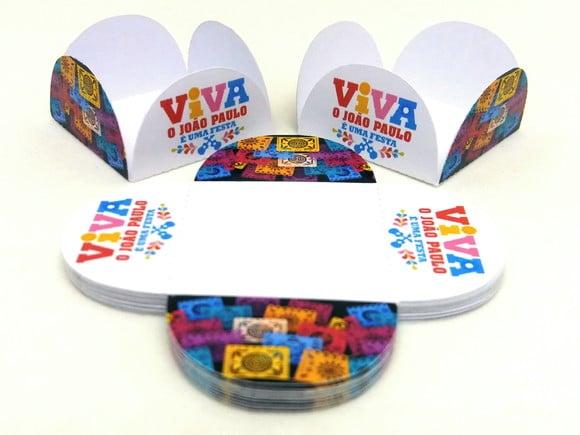 Kit Forminhas para Docinhos Viva a Vida É Uma Festa