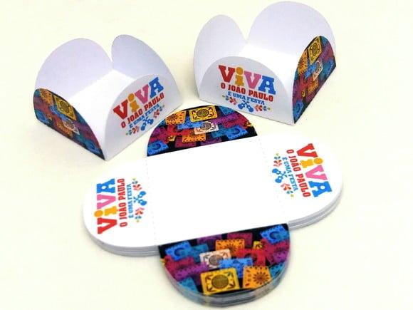 Kit Forminhas para Docinhos Viva a Vida É Uma Festa