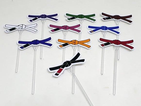Kit Toper para Docinho Faixa Quimono