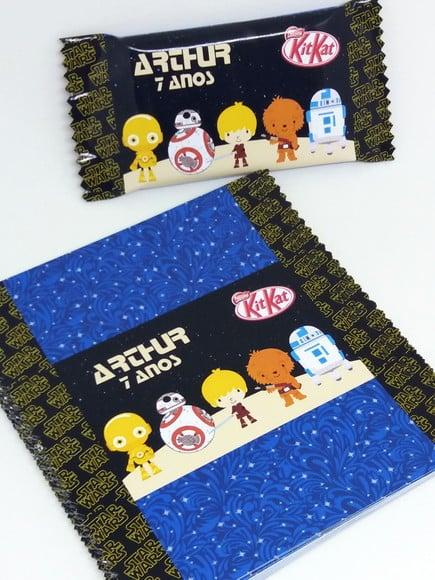 Capa Kit Kat Personalizado Star Wars Cute