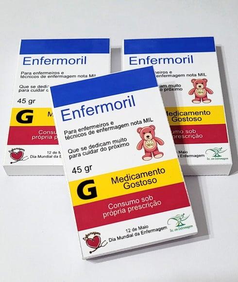 Kit 20 Caixas para Kit Kat Dia Mundial da Enfermagem - Enfermeiro