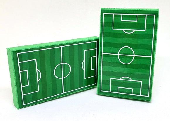 Kit Nº1 com 20 Caixas para Kit Kat Campo de Futebol