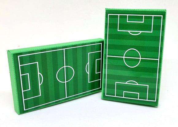 Kit Nº3 40 Caixas Campo de Futebol para Kit Kat
