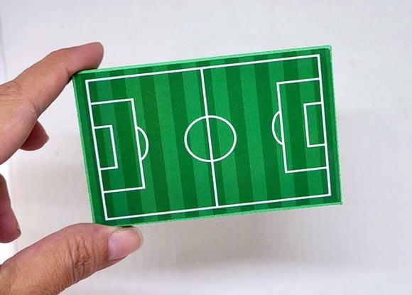 Kit Nº5 100 Caixas Campo de Futebol para Kit Kat
