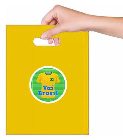 Adesivo para Sacolinha Camisa Brasil