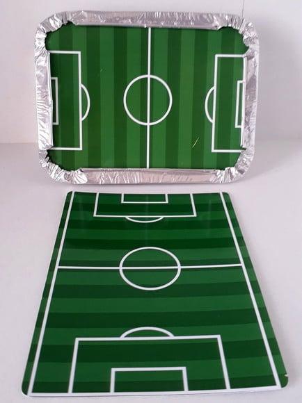 Rótulo Adesivo Marmitinha 500 Gr Campo de Futebol