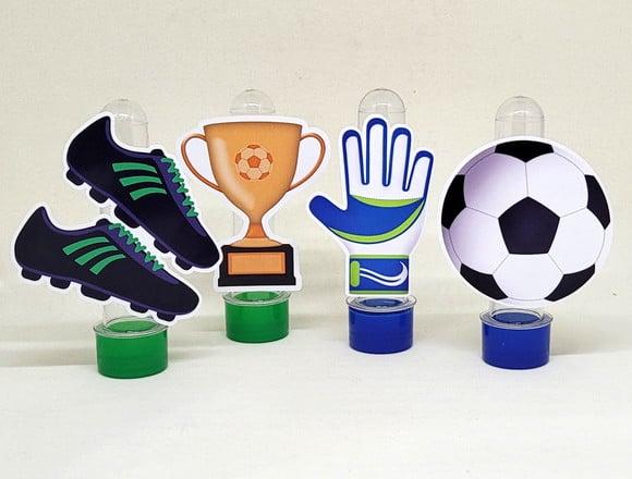 Kit 20 Apliques Futebol