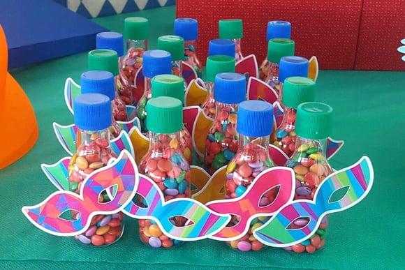 Kit 20 Apliques Máscara Carnaval