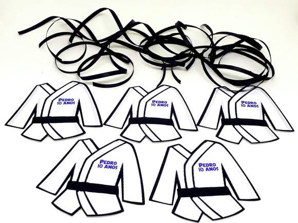 Kit 20 Apliques Quimono + Faixa (fita de cetim)