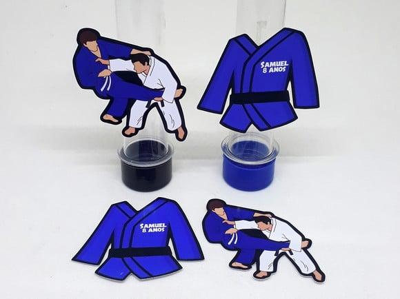 Kit 30 Apliques Lutas