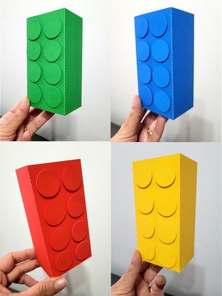 Caixa Pipoca Lego