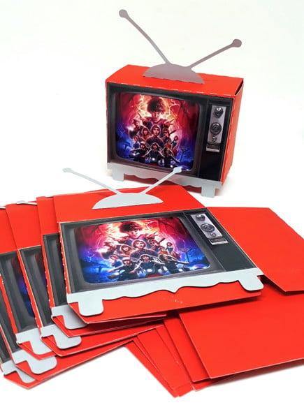 Caixa Tv Stranger Things