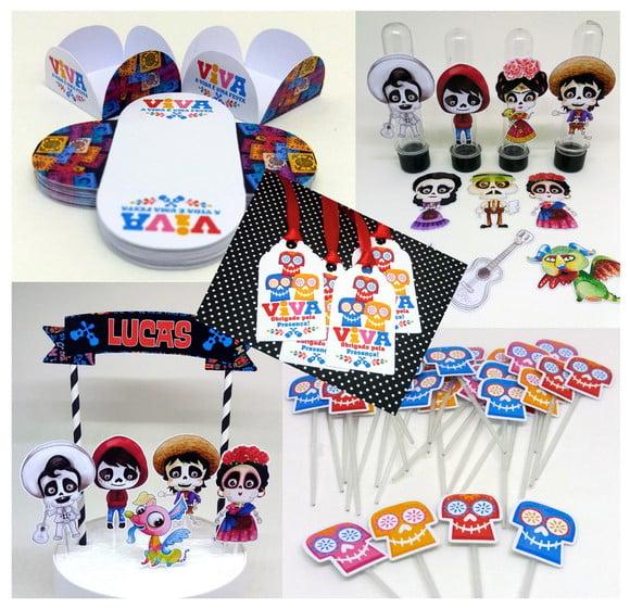 Kit Festa com 111 Itens Viva a Vida É Uma Festa