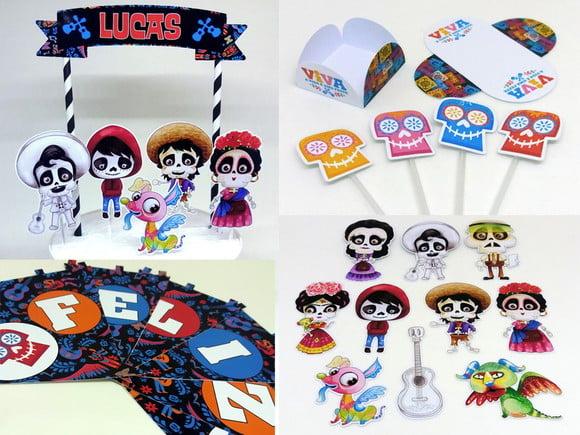 Kit Nº 2 Festa com 89 Itens Viva a Vida É Uma Festa