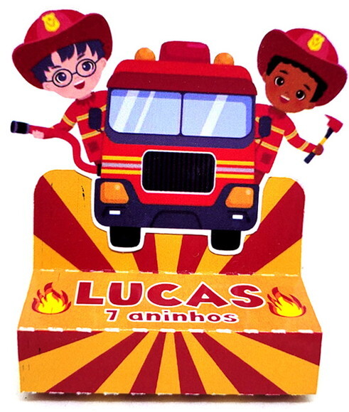 Porta Bis Duplo Bombeiros