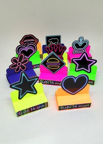 Porta Bis Duplo Neon
