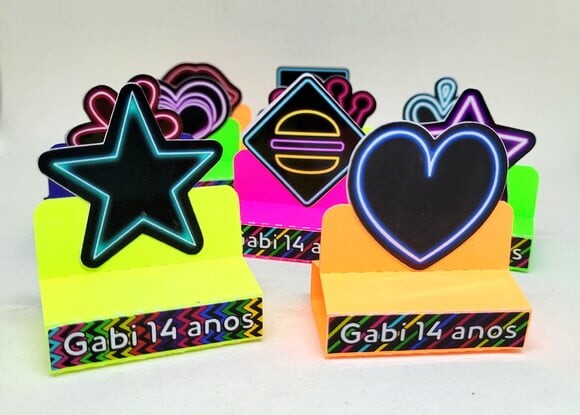 Porta Bis Duplo Neon