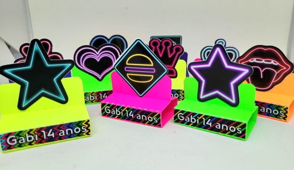 Porta Bis Duplo Neon