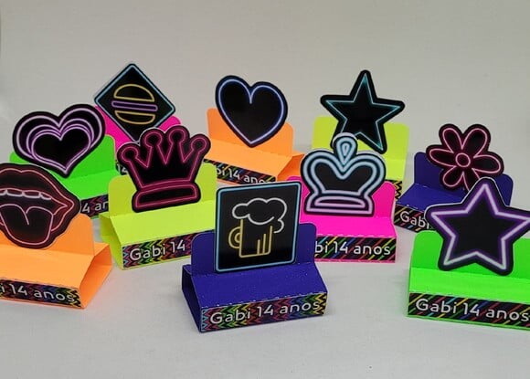 Porta Bis Duplo Neon