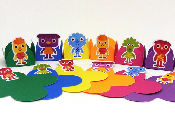 Kit 1 com 50 Forminhas para Docinhos Super Simple Songs