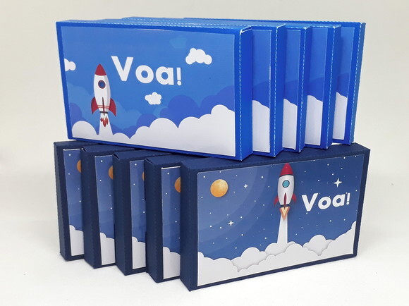 Kit Nº3 40 Caixas Kit Kat Astronauta