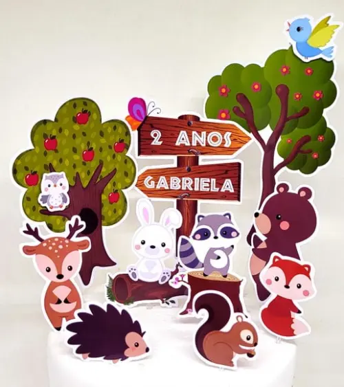 Topo de Bolo Floresta