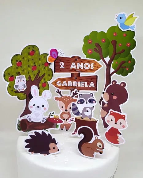 Topo de Bolo Floresta
